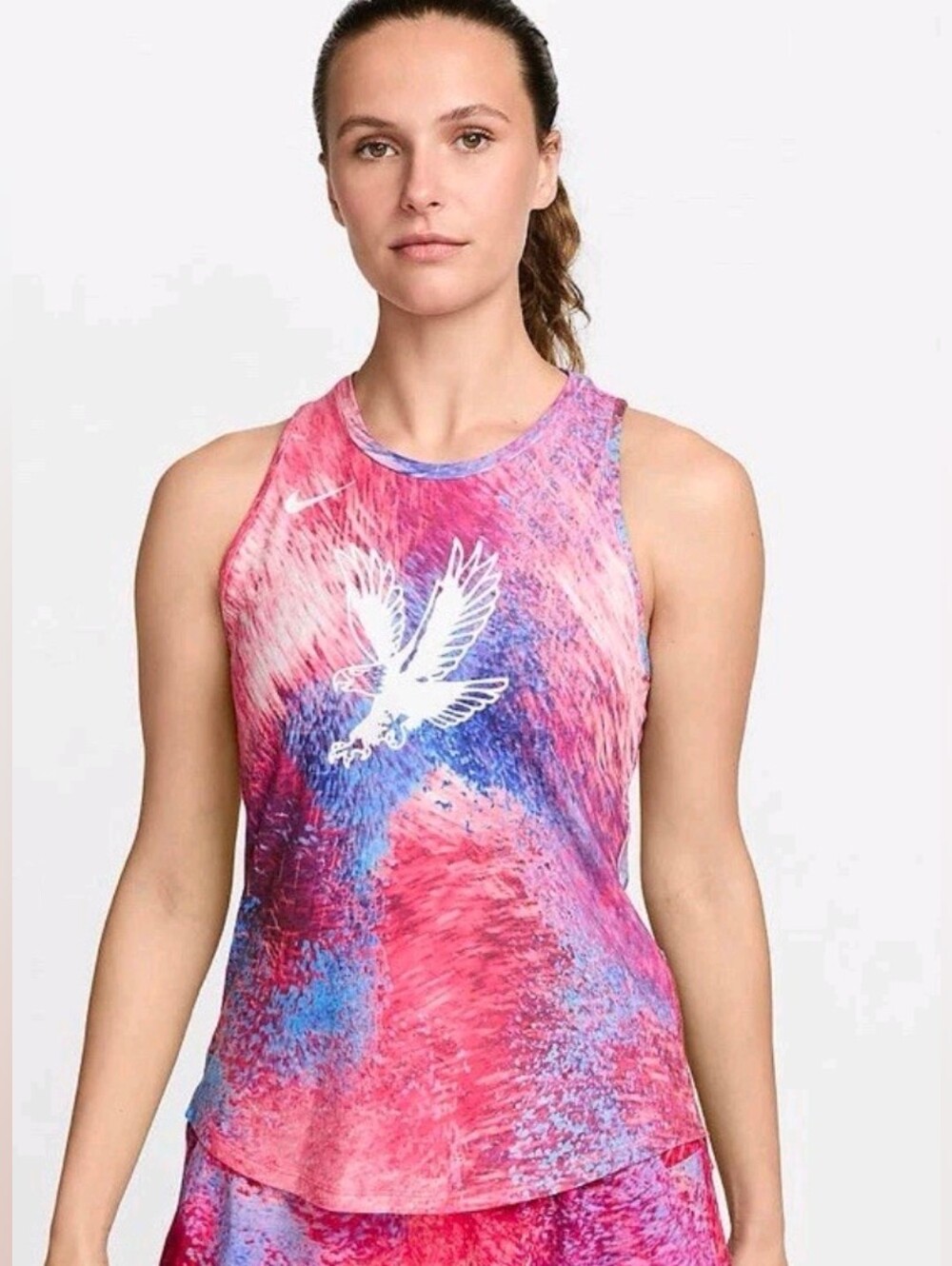 Nike Training Tank Luxe Top Summer Olympics 2024 Team USA sz S Dri Fit